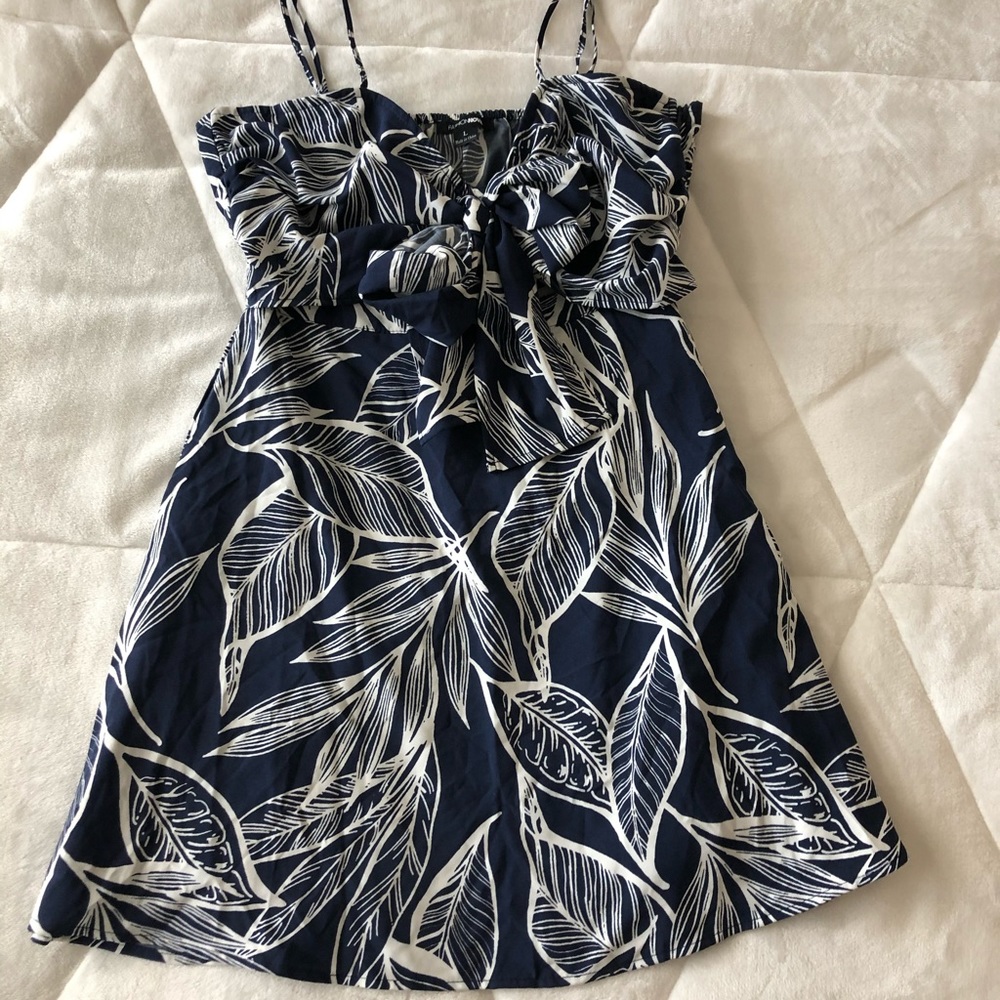 Tropical Print Dress